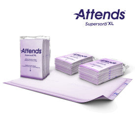 Attends 46280 - Attends Supersorb Xl- Bariatric Underpad 36"X51" - 6 Bags Of 5 ASBXL — — product image