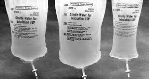 Baxter Airlife Inhalation Solution, Sterile Water, Flexible Bag, 2000 mL 2D0737 — Case of 6 — product image