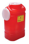 Becton Dickinson Collector Sharps Chemo 18.7l Red Pw Natural Plug Top 300161 — Each — product image