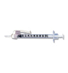 Embecta (Formerly Bd) Safetyglide Insulin Syringe With Needle 1 mL 29g X 1/2" 305930 — Box of 100 — product image