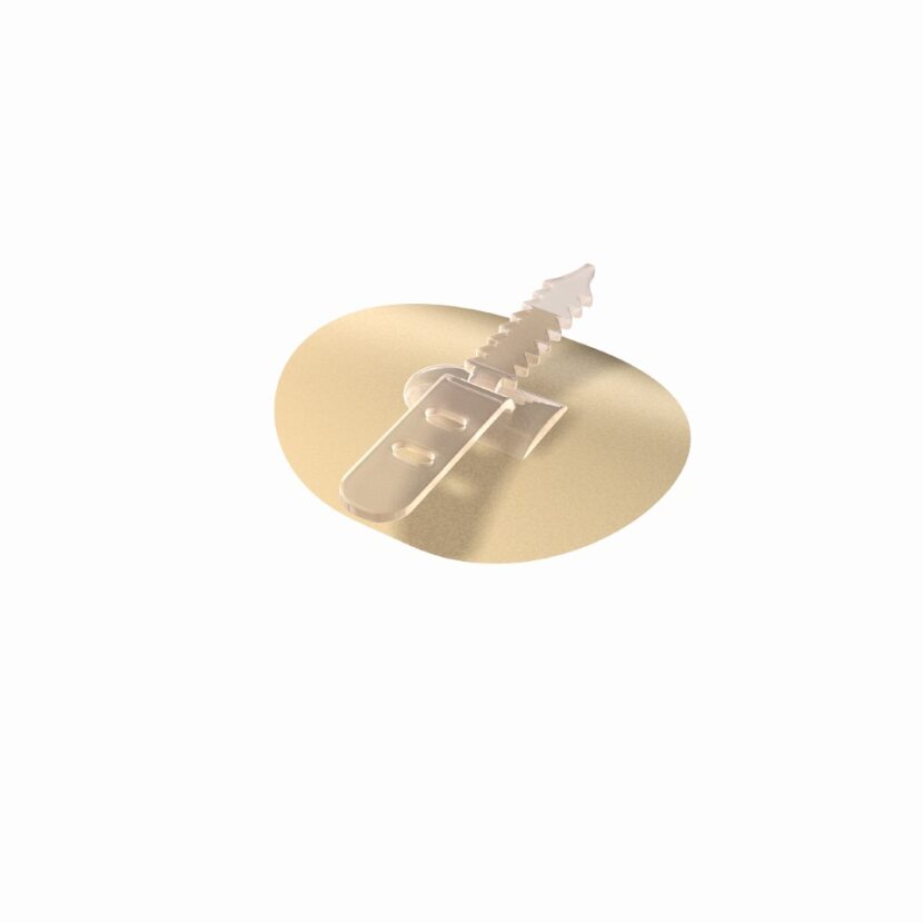Bioderm Cathgrip Single Strap, Small, No Alcohol, Sterile - Bilingual 51250NACA — Box of 30 — product image