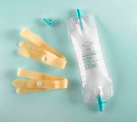 Bard Dispoz-A-Bag 32oz Lrg Sterile Anti Reflux Valve , Latex Straps 1501L — Each — product image