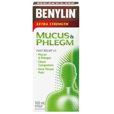 Benylin Extra Fort Mucus & Flegme 100 ml