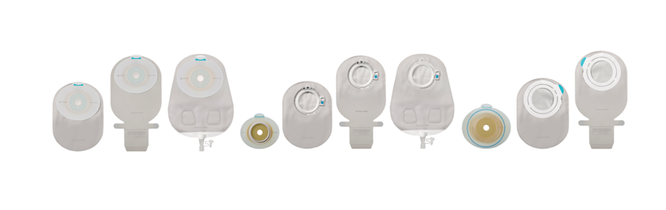 Coloplast Sensura? Mio 2 Pc Click Pouch, Urostomy,Drainable, Maxi, Flange Size 40mm 11491 — Box of 10 — product image