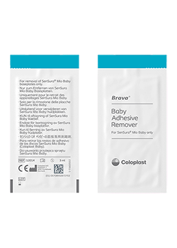 Coloplast Brava Baby Adhesive Remover Wipe 12014 — Box of 30 — product image
