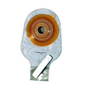 Coloplast Assura 1-Piece Convex Transparent Drainable Pouch, Cut-To-Fit Up To 1 3/4in (43mm) 13706 — Box of 10 — product image