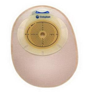 Coloplast Sensura 1-Piece Opaque Closed Pouch, Cut-To-Fit Up To 2 5/8in (66mm) 15450 — Box of 30 — product image