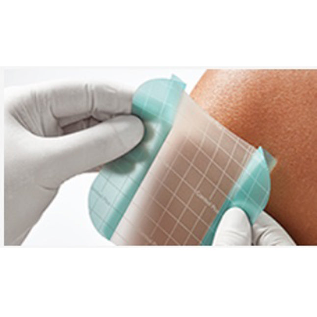 Coloplast Comfeel Plus Transparent Hydrocolloid Dressing 3 1/2" X 10" (9cm X 25cm) 33537 — Box of 5 — product image