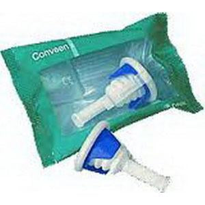 Coloplast Conveen Security+ Self Sealing Male External Catheter, Size 21mm 5221 — Box of 35 — product image