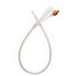 Coloplast Cysto-Care Silicone Foley Catheter, Size 16 Fr 15cc Balloon AA6116 — Box of 5 — product image