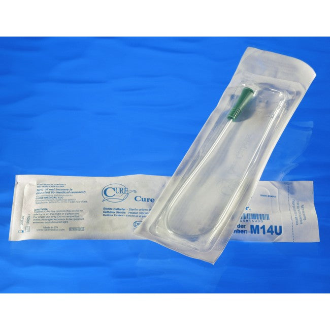 Cure Medical Cure Intermittent Pocket Cath Male 16 Fr 16in Straight Tip M16U — Box of 30 — product image