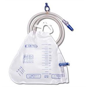 Medline Urology Drainage Bag With Antireflux Valve, Size 2000 mL 1674 — Each — product image