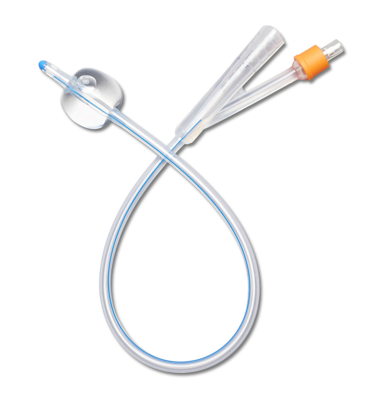 Medline Silicone Foley Catheter 2-Way , Size 14 Fr 10cc Sterile,Latex-Free 11501 — Box of 10 — product image