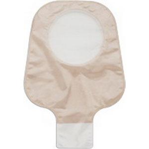 Hollister New Image Clamp Closure 12" Drainable Pouch Clear 1 3/4" Flange 18172 — Box of 10 — product image