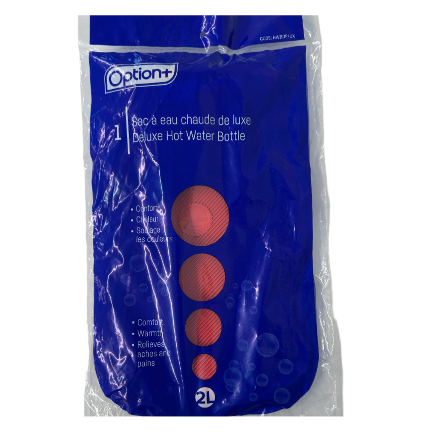 Option Plus Deluxe Hot Water Bottle