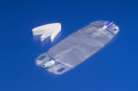 Covidien / Medtronic Curity Urine Leg Bag 25oz (739 mL) Anti-Reflux Valve With Leg Straps 145516 — Each — product image