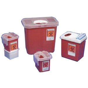 Cardinal Health Sharpsafety Large Volume Sharps Containers 2.2 Quart,Red 1522SA — Each — product image