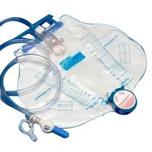 Covidien / Medtronic Kendall Curity Anti Reflux Chamber Drainage Bag With Splashguard, 2000 mL 6206 — Each — product image