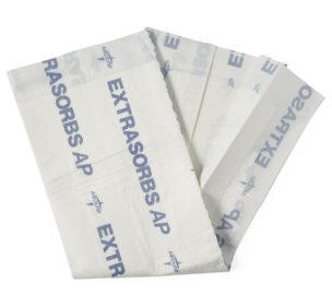 Medline Extrasorb Air Permeable Disposable Underpad For Lal Surface Use 30"X36" (Extrasrb3036a) — Case of 70 (EXTRASRB303) — product image