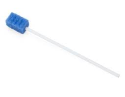 Medline Dentips 6" Disposable Oral Swab, Untreated, Blue,Individually Wrapped MDS096202 — Box of 250 — product image
