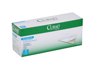 Medline Non-Adherent Telfa Pad 3" X 8" Sterile NON25720 — Box of 50 — product image
