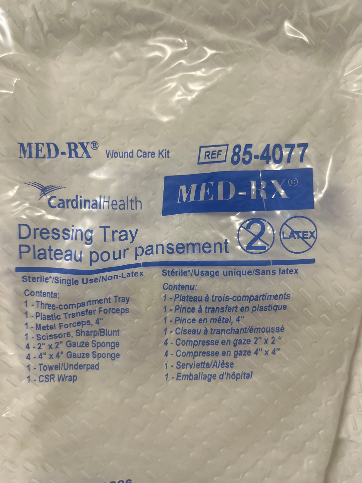 Med Rx Dressing Tray 85-4077 — Each — product image