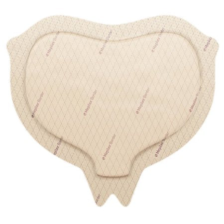 Molnlycke Mepilex Border Sacrum 22x25cm (9x10") 282455 — Box of 10 — product image