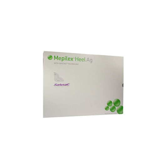Molnlycke Mepilex Heel Ag Dressing, 15 cm x 22 cm - Box of 5