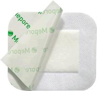 Molnlycke Mepore Adherent Dressing, Size 6cm X 7cm 670800-1 — Box of 60 — product image