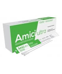 Amici Catheters Amici Ultra Male Intermittent Catheters, Size 12 Fr 16in 7912 — Box of 100 — product image