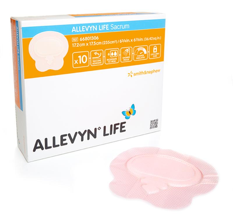 Smith & Nephew Allevyn Life Sacrm Large 66801307 — Box of 10 — product image