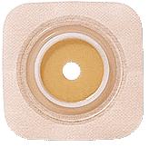 Convatec Natura Stomahesive Flexible Skin Barrier,Tan, Cut-To-Fit, 45mm (1 3/4in) Flange 125264 — Box of 10 — product image