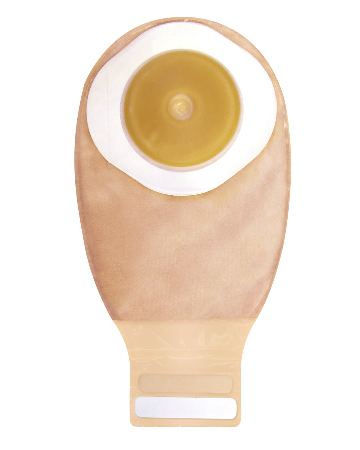 Convatec Esteem Convex Flexible Durahesive Drainable Pouch Transparent With Filter, Pre-Cut 19mm(3/4") 416738 — Box of 10 — product image
