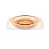 Convatec Natura Durahesive, Convex, Accordion Flange 2 1/4in (57mm), Cut-To-Fit. 421641 — Box of 10 — product image