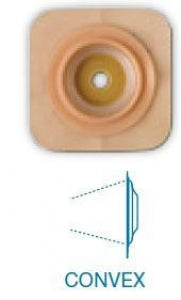 Convatec Natura Cut-To-Fit Durahesive Convex Barrier Accordion Flange Hydrocolloid Large 70mm (2 3/4") 421643 — Box of 10 — product image