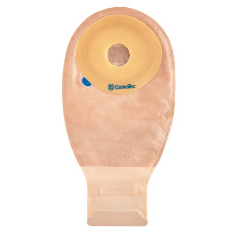 Convatec Esteem+ 1-Piece Drain Pouch Mod Stomahesive 20-70mm Ctf Barrier Transp 1-Side Comfort Panel 421848 — Box of 10 — product image