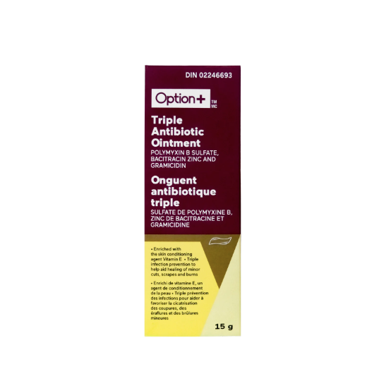 Option Plus Triple Antibiotic Ointment
