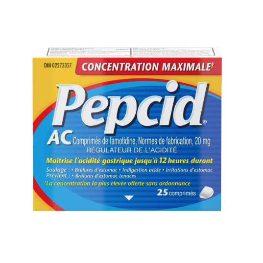 Pepcid 25 Tablets