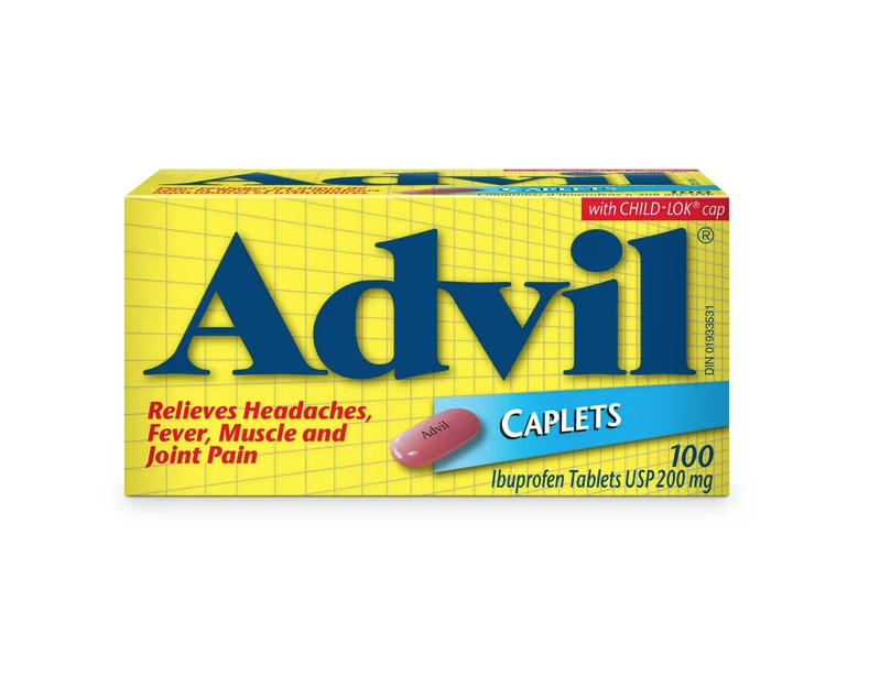 Advil caplets 200mg
