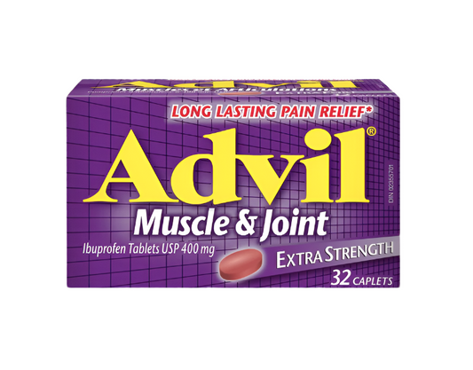 Long Lasting Pain Relief Advil Muscle and joint
