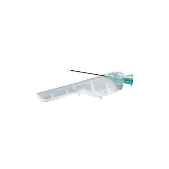 Terumo Company Surguard 3 Safety Hypodermic Needle 23g X 1" Hub & Needle Lock Finger/Thumb/Surface Activatio SG3-2325 — Box of 100 — product image