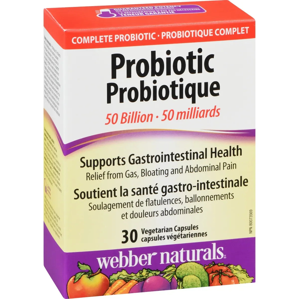 Webber Probiotic 50 Billion product detail