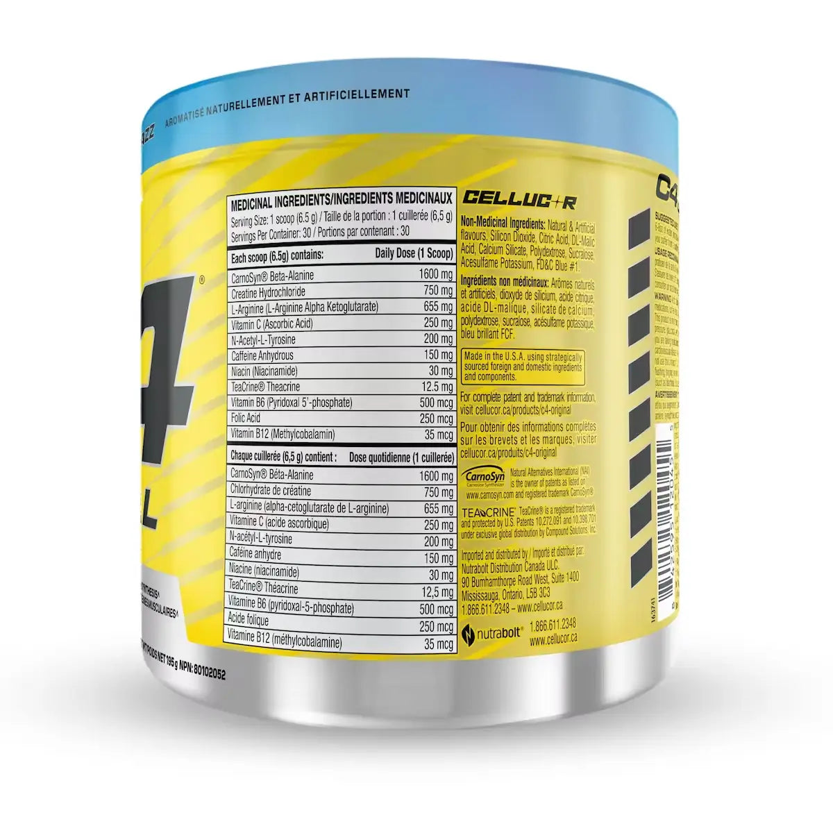 C4 Original Icy Blue Razz product detail