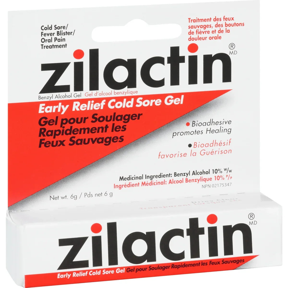 Zilactin Medicated Gel product detail