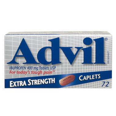 Advil Extra Strength Caplets (16 Count), 400 Mg Ibuprofen, Temporary Pain Reliever / Fever Reducer