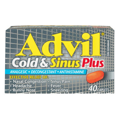 Advil Cold and Sinus Plus