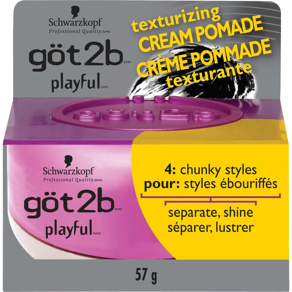 got2b PlayfulTM Texturizing Creme Pomade view 2
