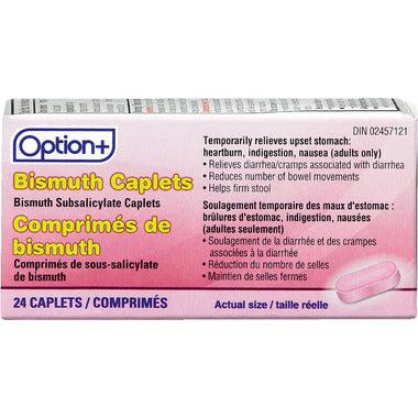 Option Plus Bismuth Caplets