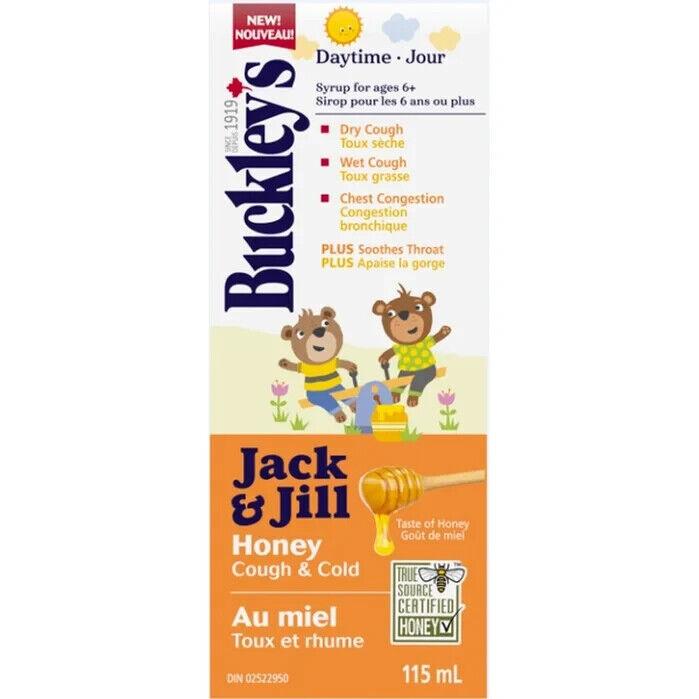 Buckley's Jack & Jill Honey Cough & Cold Daytime 115ml