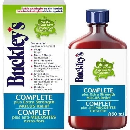Buckley's Complete plus Extra Strength Mucus Relief 250ml